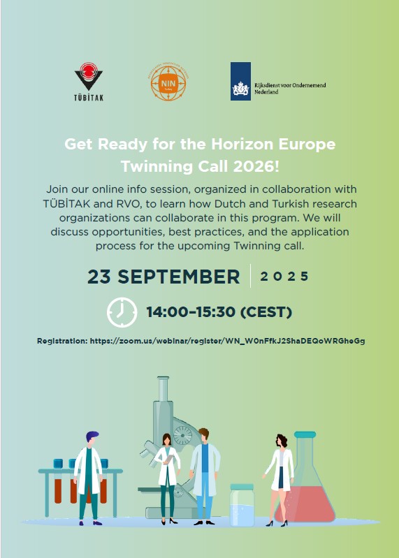Save the Date: Info day Dutch-Turkish collaboration opportunities
